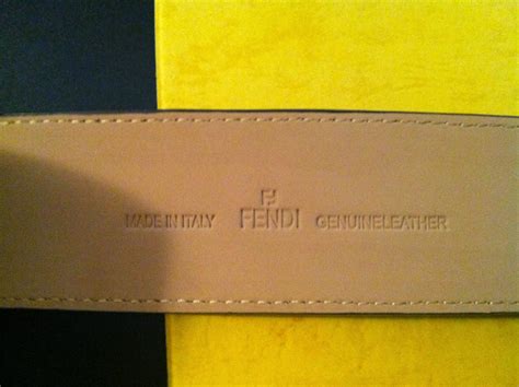 fake and real fendi belt|fendi serial number checker.